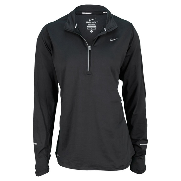 nike women's element half zip